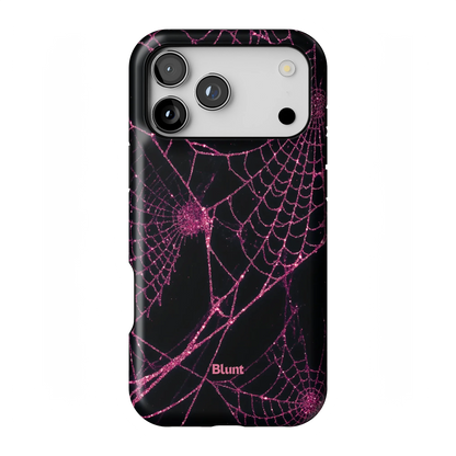 Pink Web iPhone Case