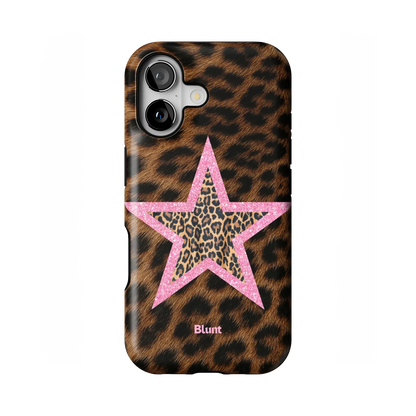 Pink Cheetah Starlette iPhone Case