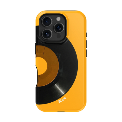Golden Disc iPhone Case