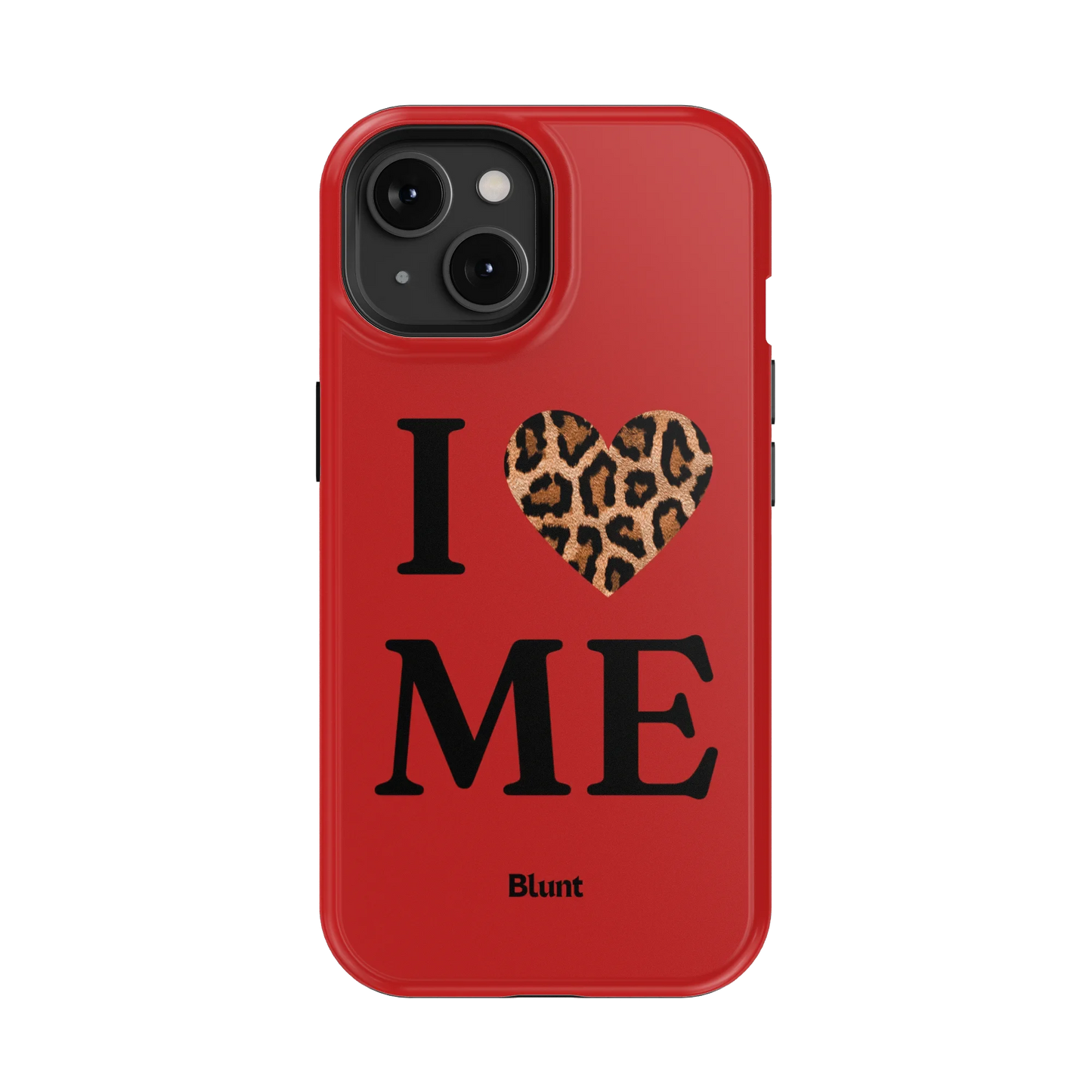 Red I Love Me iPhone Case