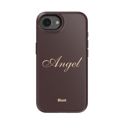 Brown Angel iPhone Case