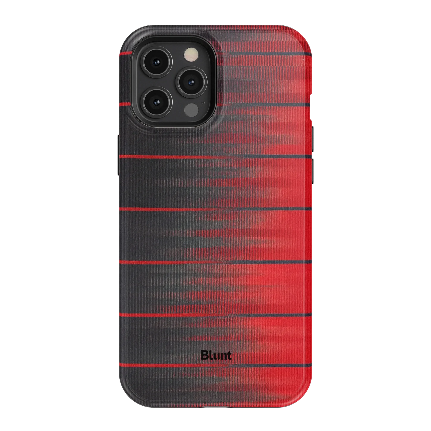 Crimson Stripe iPhone Case