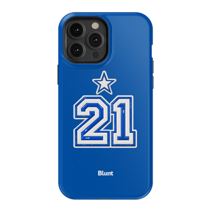 Blue All Star iPhone Case