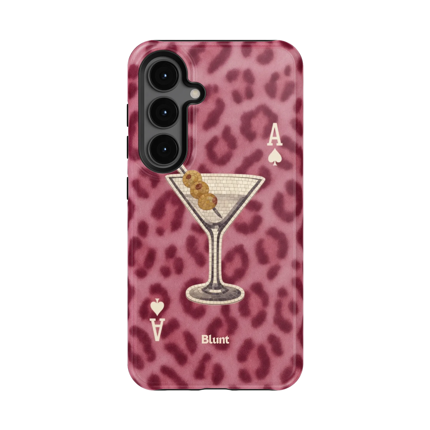 Pink Cheetah Dirty Martini Samsung Case