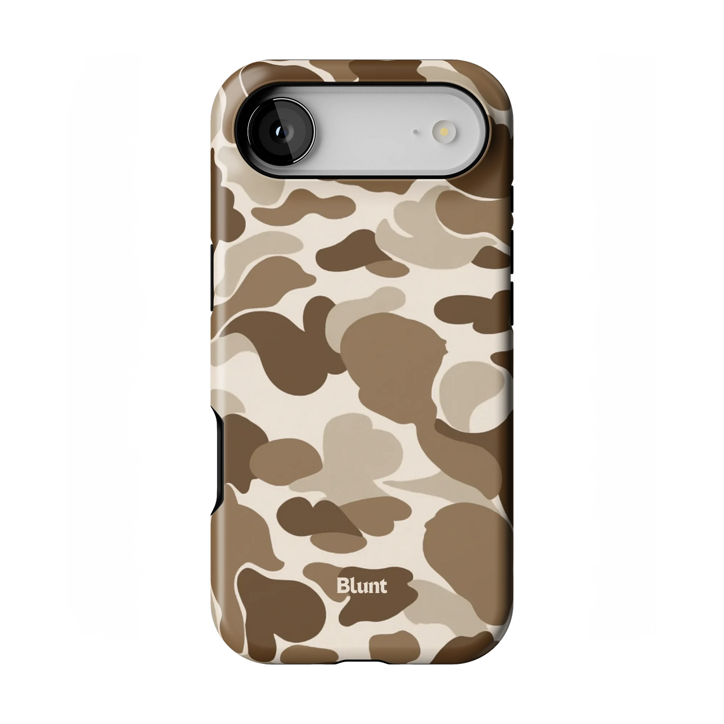 Brown Camo iPhone Case