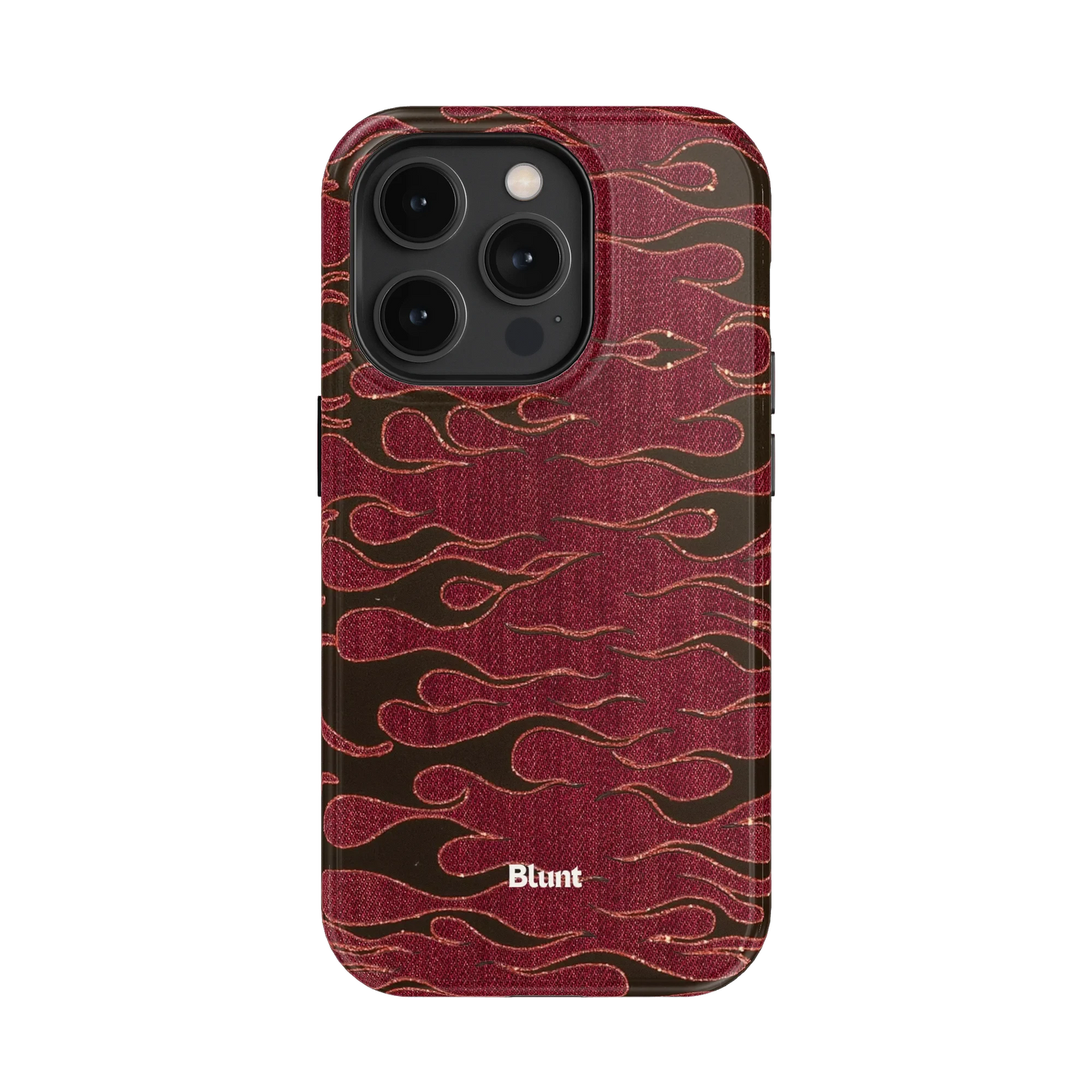 Crimson Fire iPhone Case