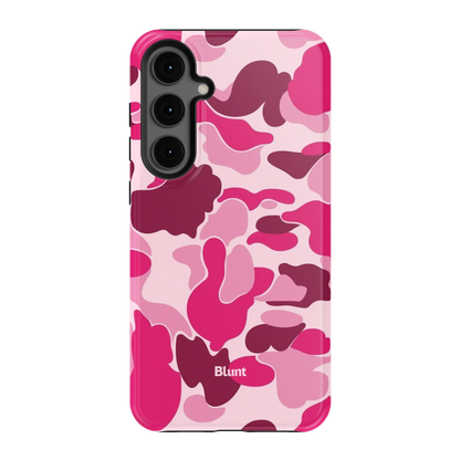 Pink Camo Samsung Case