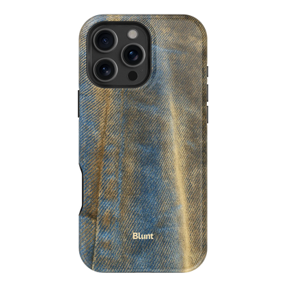 Worn Denim iPhone Case