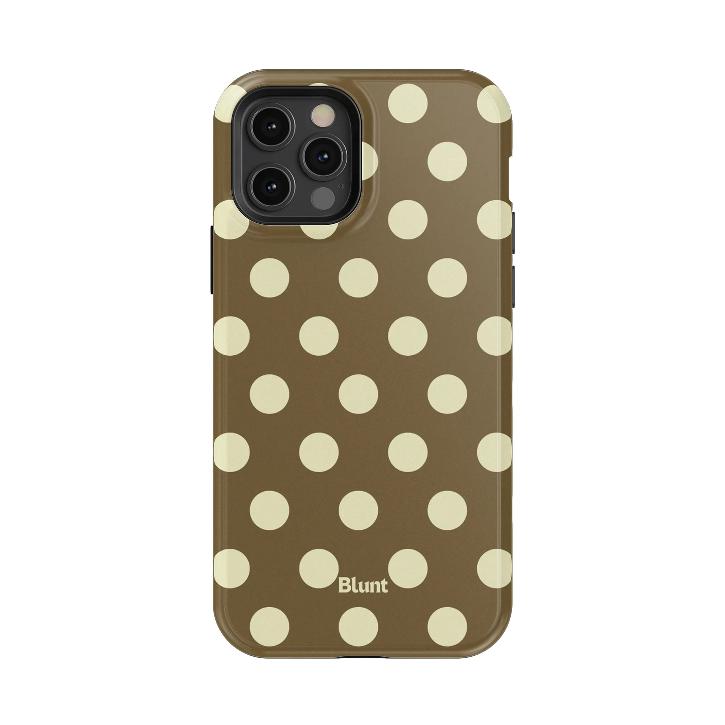 Toffee Cream Dot iPhone Case