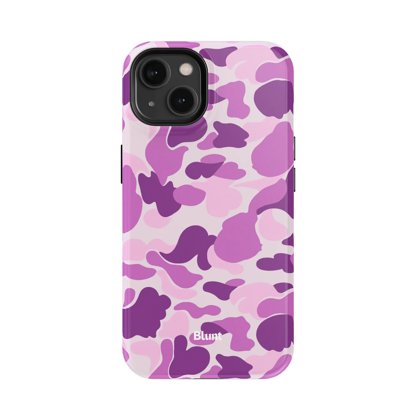 Purple Camo iPhone Case