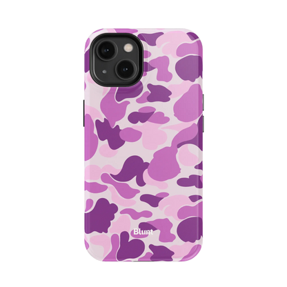 Purple Camo iPhone Case