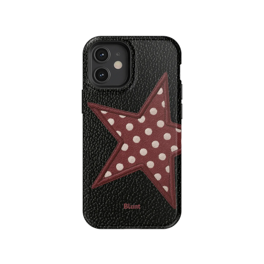 Polka Star iPhone Case