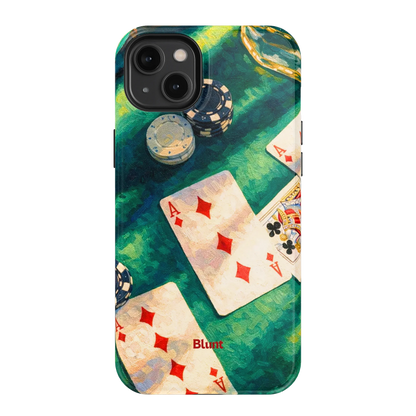 Painted Ace iPhone Case