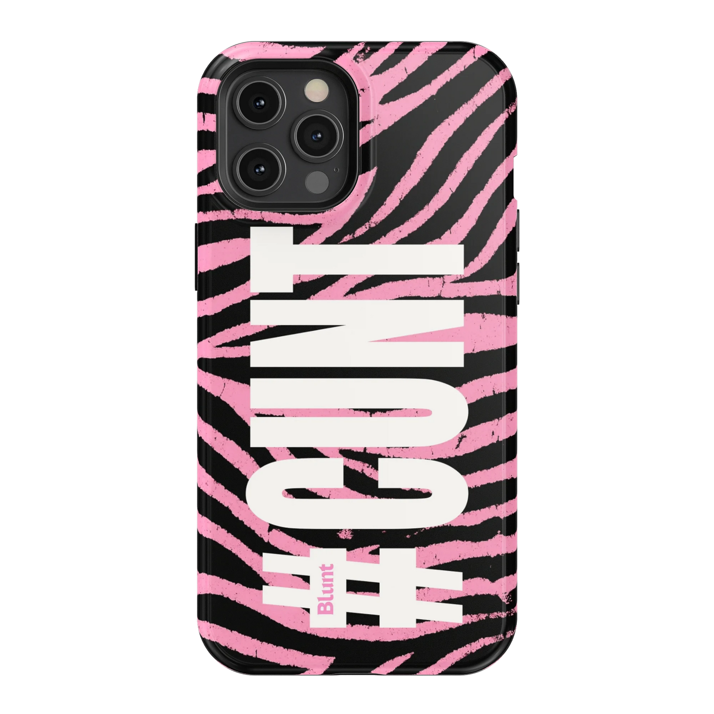 CXNT Pink Zebra iPhone Case