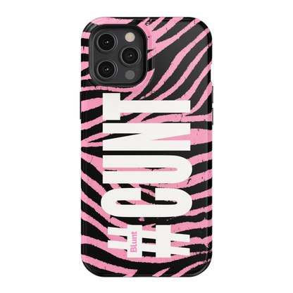 CXNT Pink Zebra iPhone Case