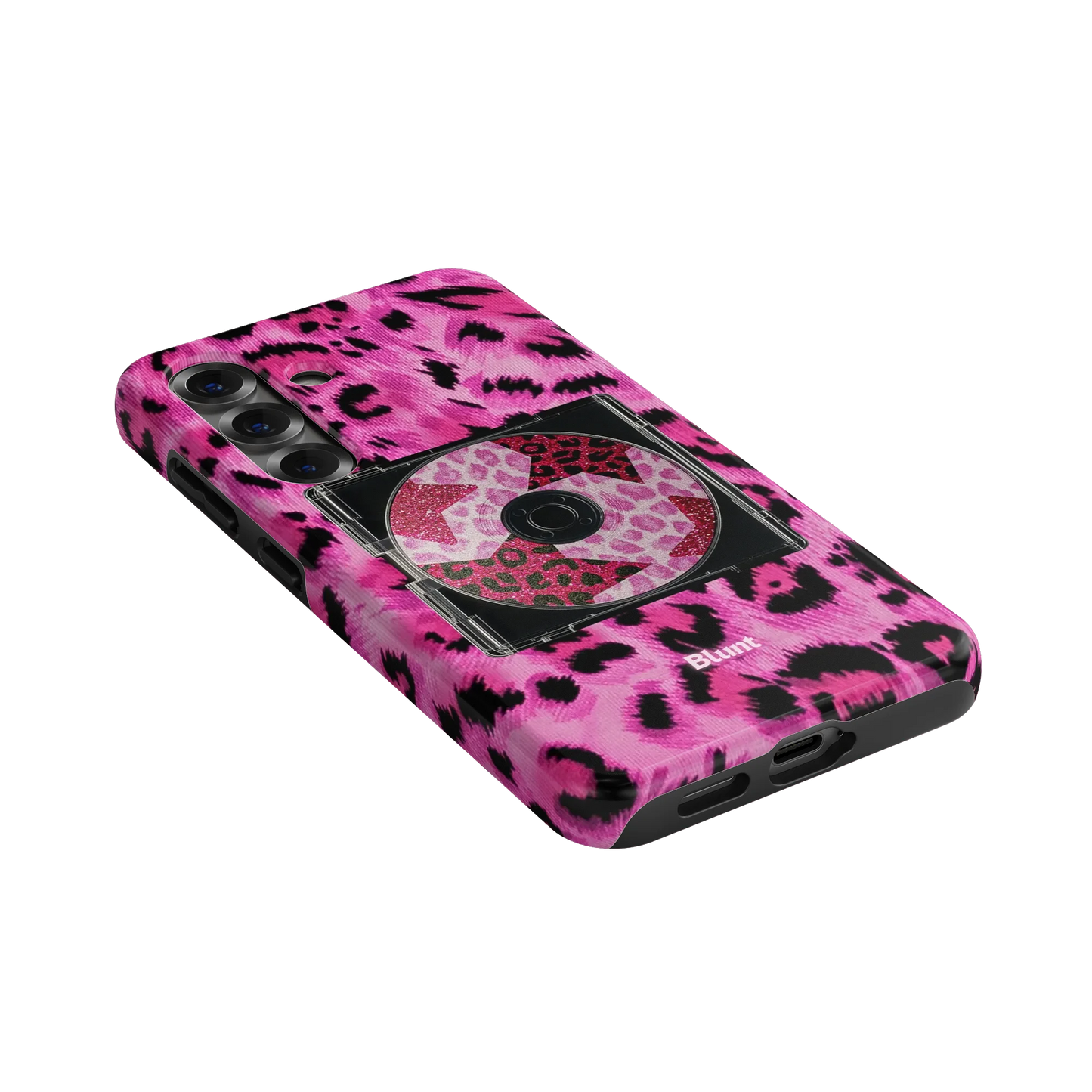 Pink Leopard Mix Samsung Case