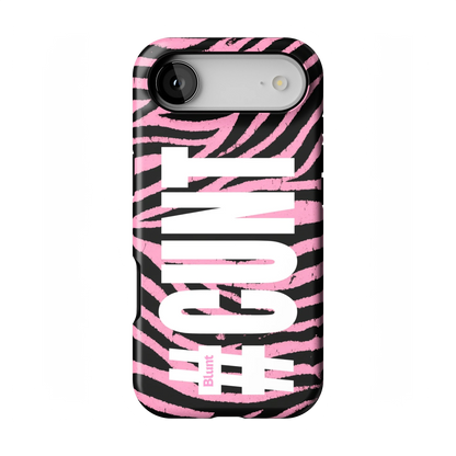CXNT Pink Zebra iPhone Case