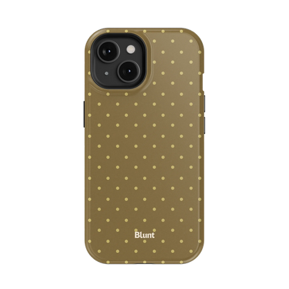 Olive Dot iPhone Case