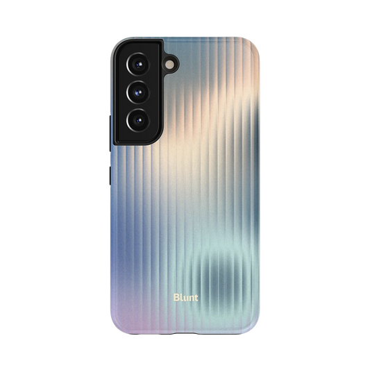 Dream Haze Samsung Case: a dreamy haze with blue and peach tones