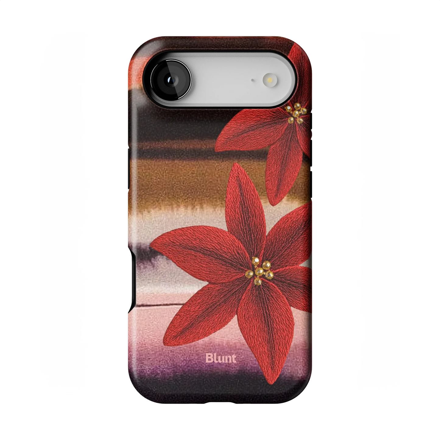 Crimson Bloom iPhone Case