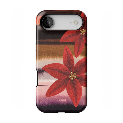 Crimson Bloom iPhone Case
