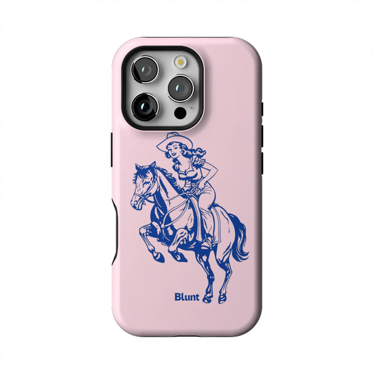 Pink-Lasso-Lady-iphone-case-iPhone 16 Pro-1