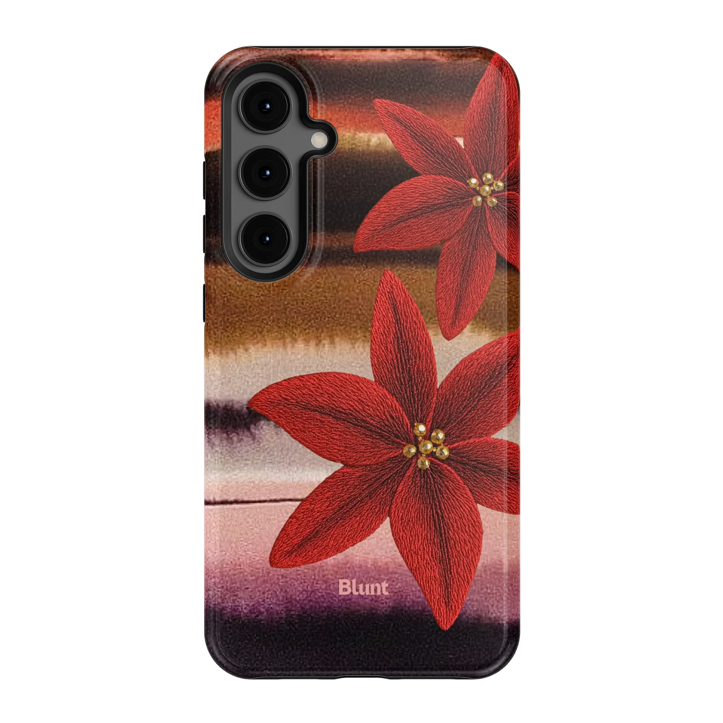 Crimson Bloom Samsung Case
