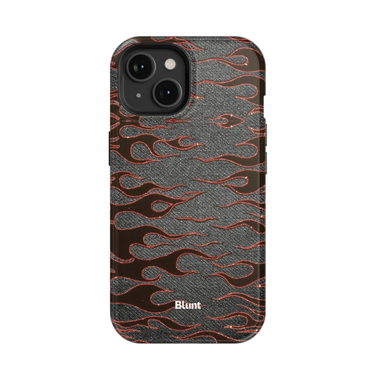 Steel Flame iPhone Case