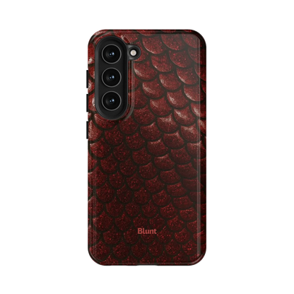 Crimson Depth Samsung Case