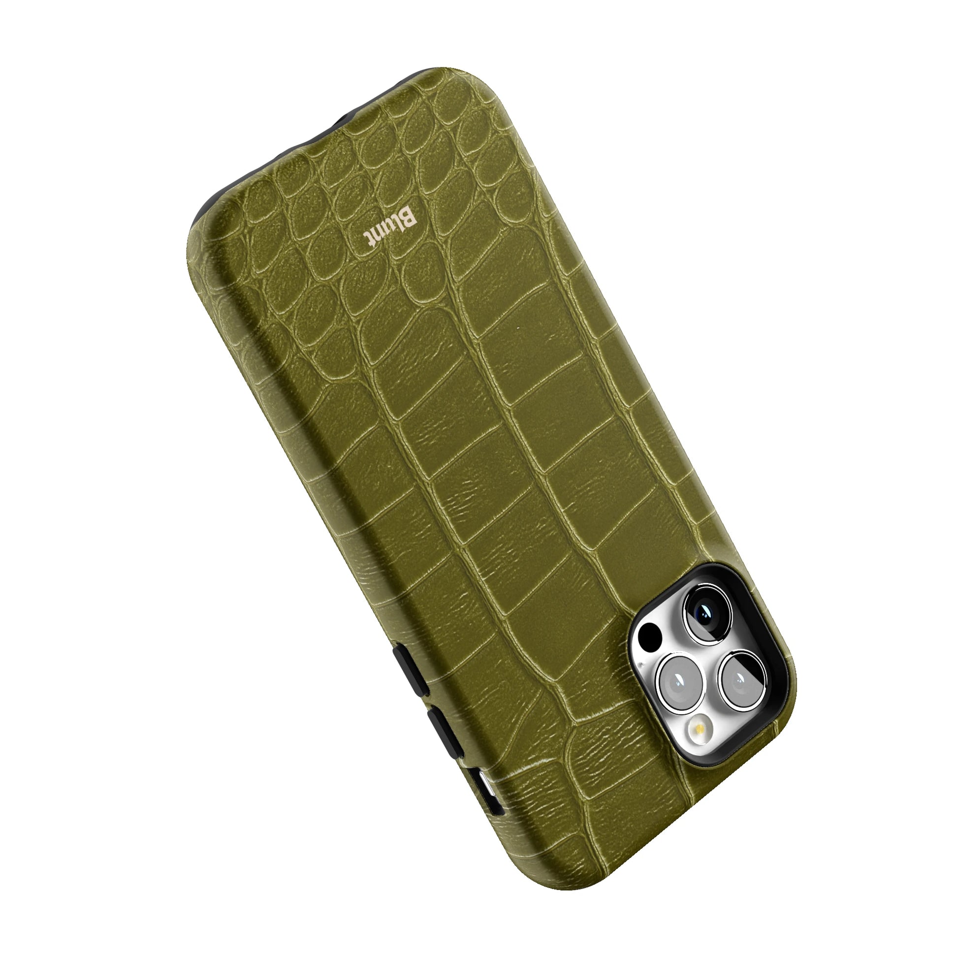 Olive Croc iPhone Case gallery - Iphone_12_Pro_5