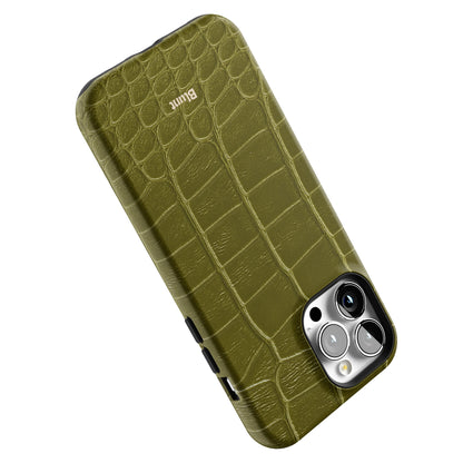 Olive Croc iPhone Case gallery - Iphone_13_Pro_Max_5