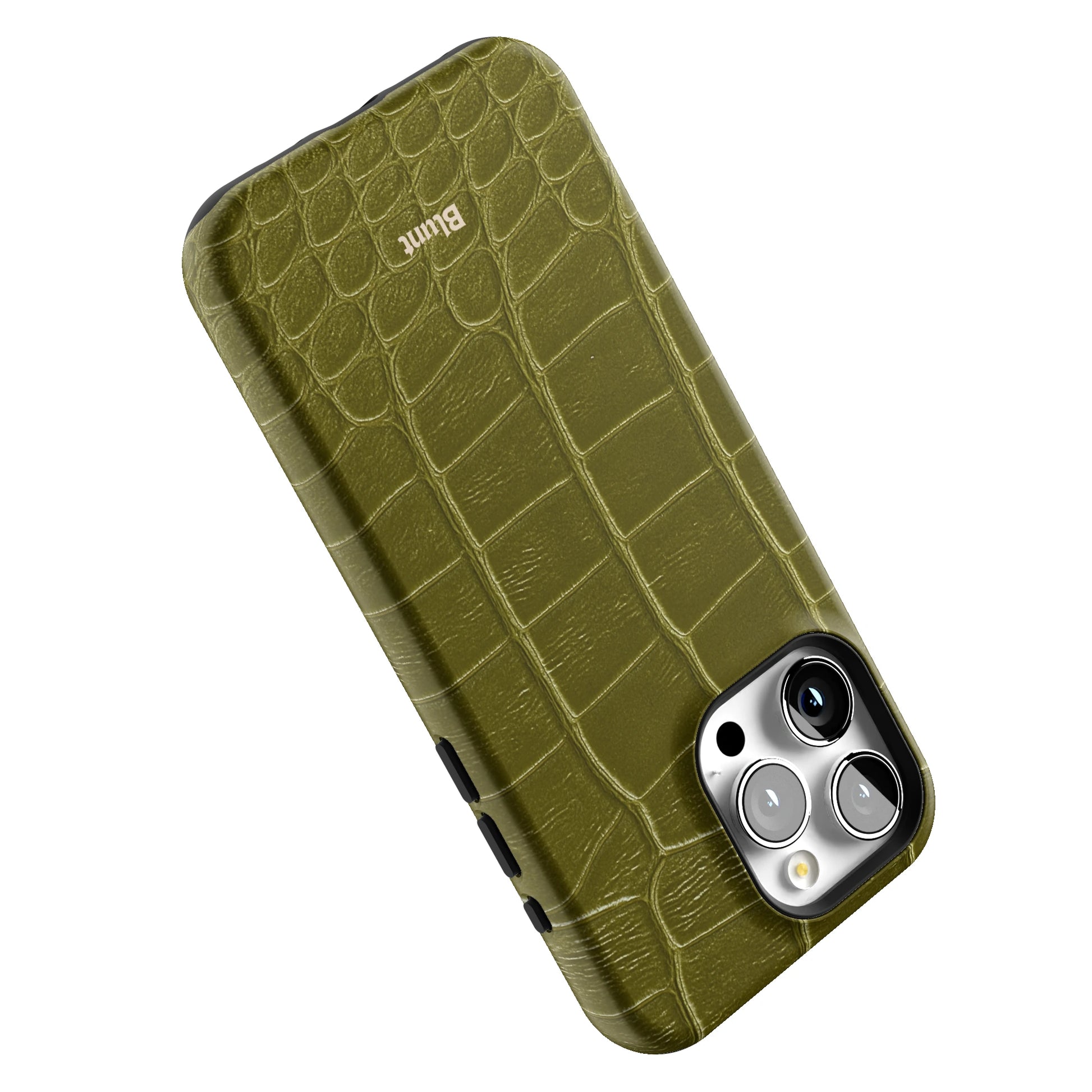Olive Croc iPhone Case gallery - Iphone_15_Pro_Max_5