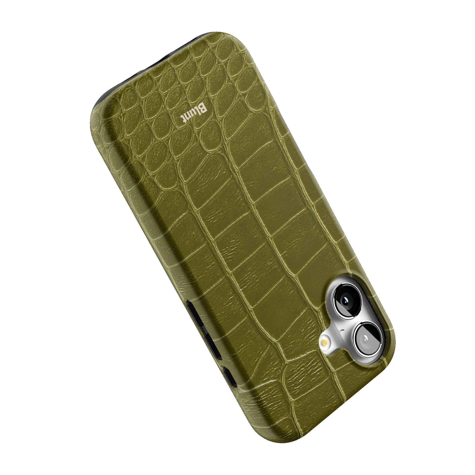 Olive Croc iPhone Case – Blunt Cases Olive Croc iPhone Case – Blunt Cases