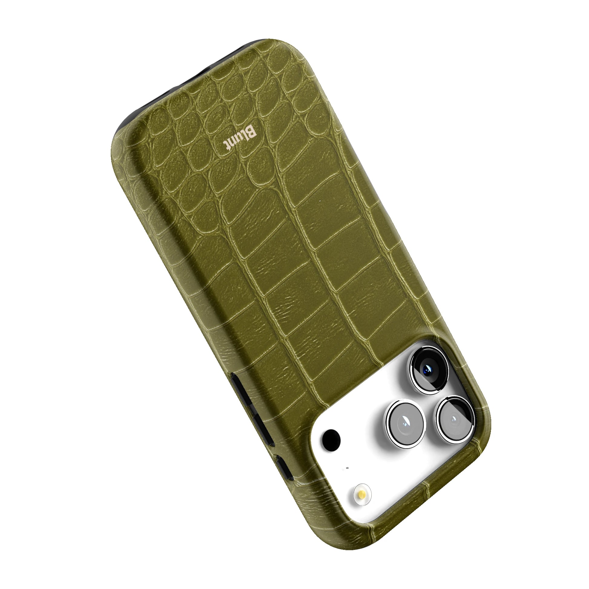 Olive Croc iPhone Case gallery - Iphone_17_Pro_5