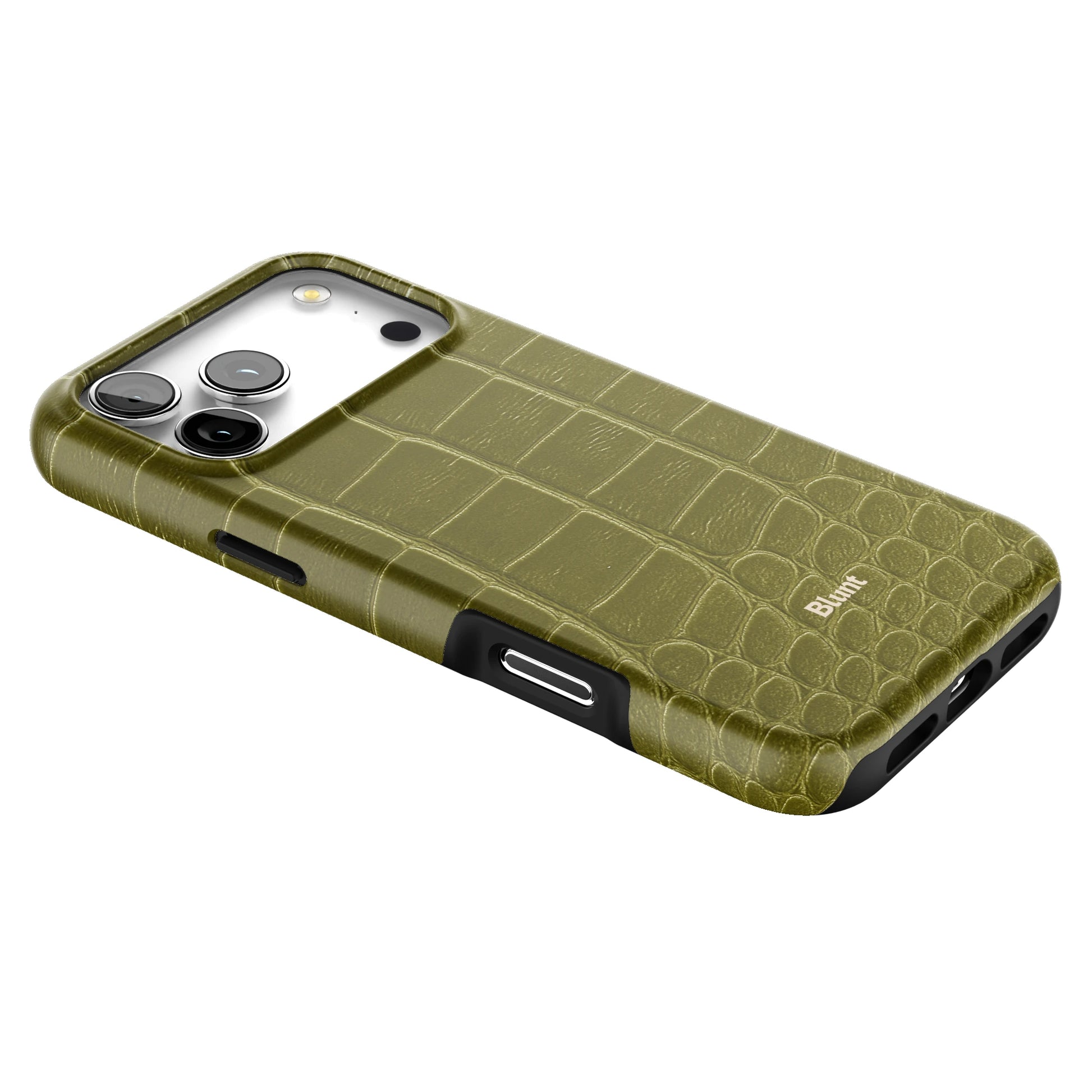 Olive Croc iPhone Case gallery - Iphone_17_Pro_Max_2