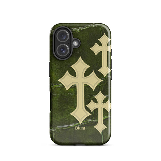 Olive Crossroads iPhone Case - Blunt Cases
