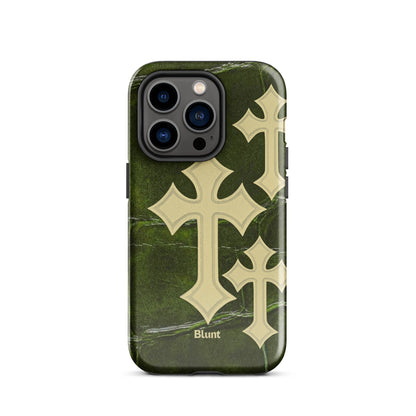 Olive Crossroads iPhone Case - Blunt Cases
