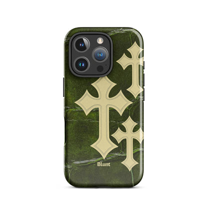 Olive Crossroads iPhone Case - Blunt Cases