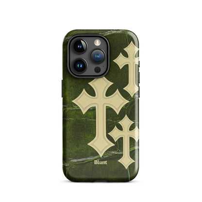 Olive Crossroads iPhone Case - Blunt Cases