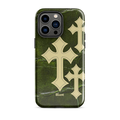 Olive Crossroads iPhone Case - Blunt Cases