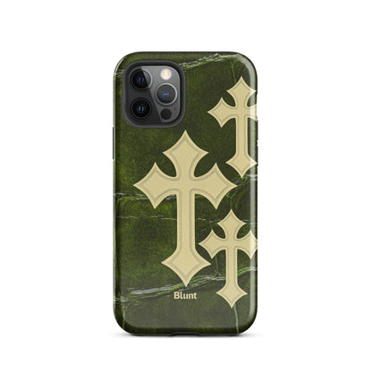 Olive Crossroads iPhone Case - Blunt Cases