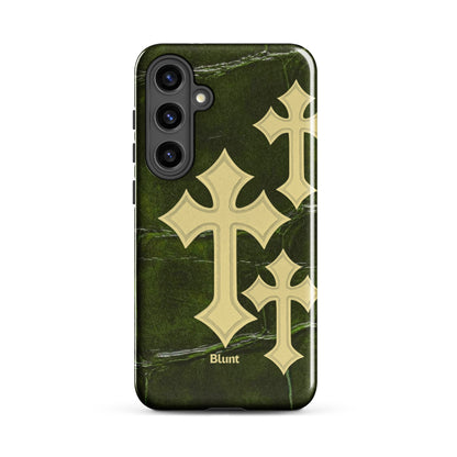 Olive Crossroads Samsung Case - Blunt Cases
