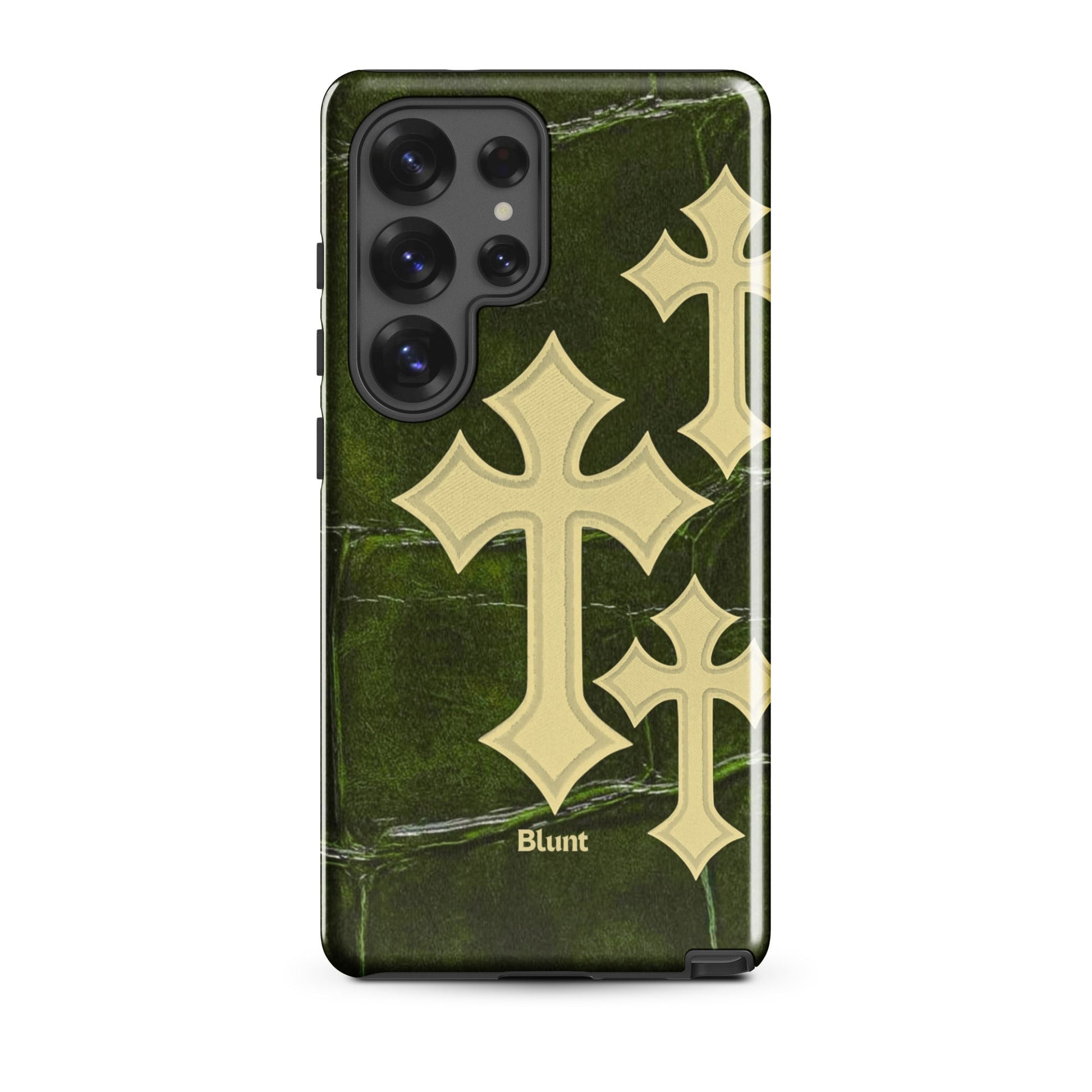 Olive Crossroads Samsung Case - Blunt Cases