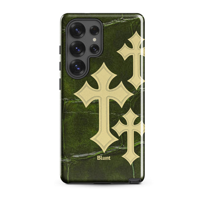 Olive Crossroads Samsung Case - Blunt Cases
