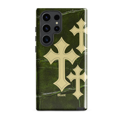 Olive Crossroads Samsung Case - Blunt Cases