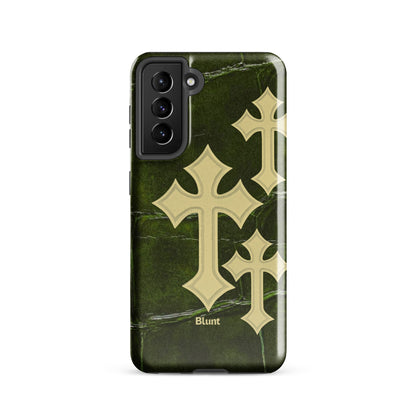 Olive Crossroads Samsung Case - Blunt Cases