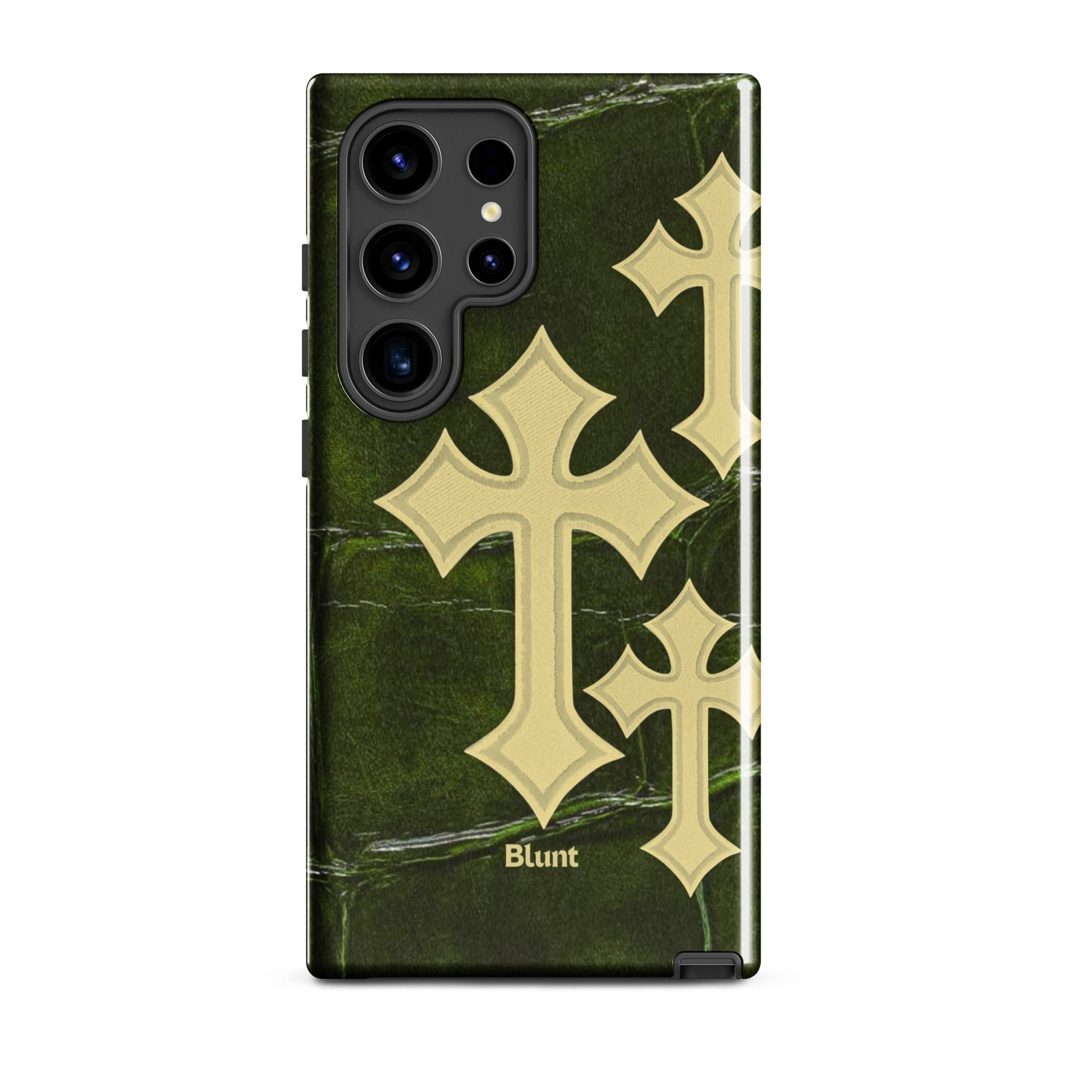 Olive Crossroads Samsung Case - Blunt Cases