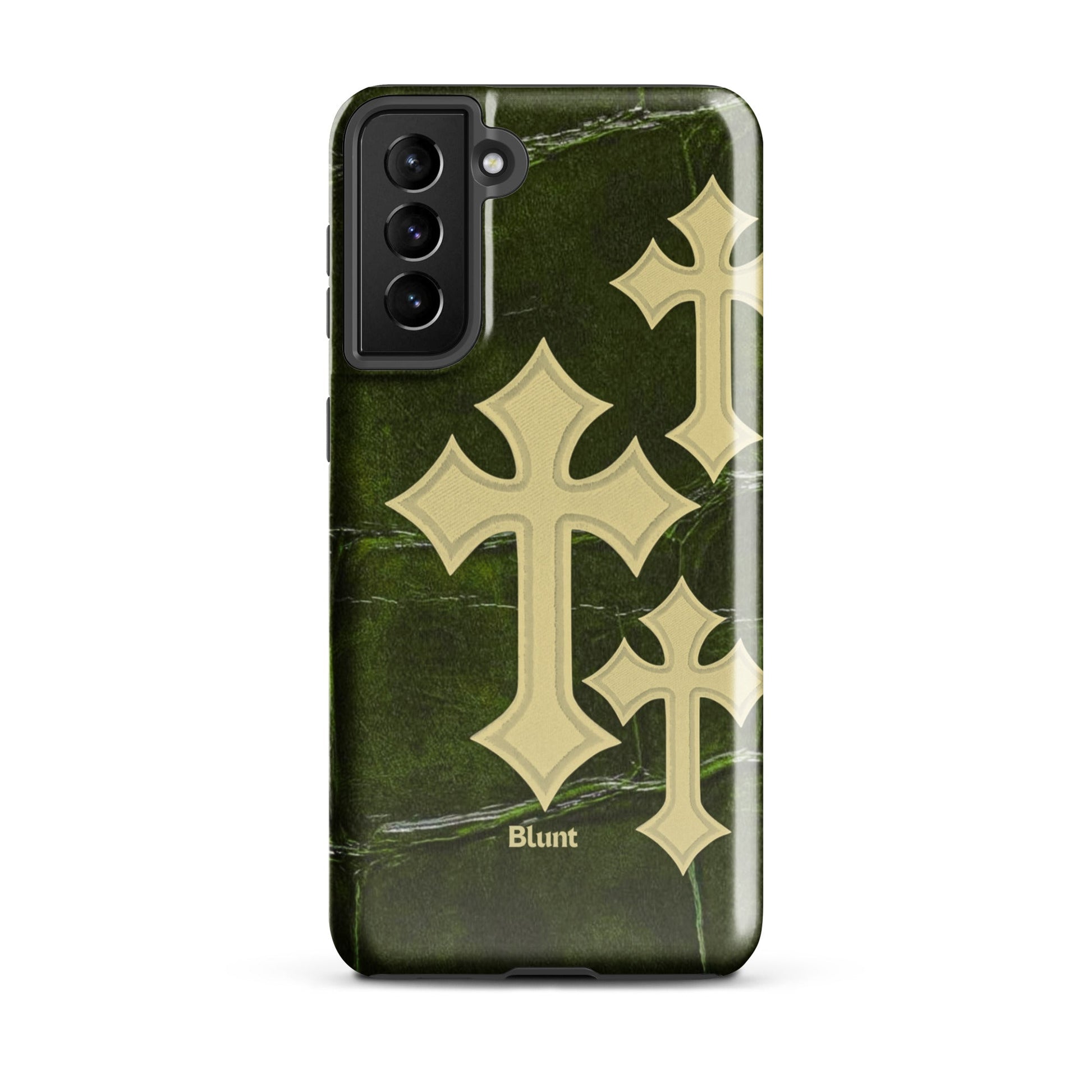 Olive Crossroads Samsung Case - Blunt Cases