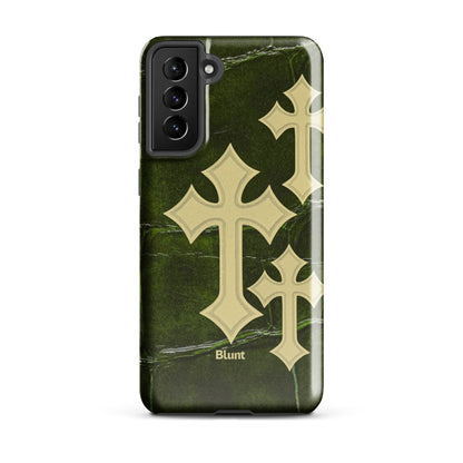 Olive Crossroads Samsung Case - Blunt Cases