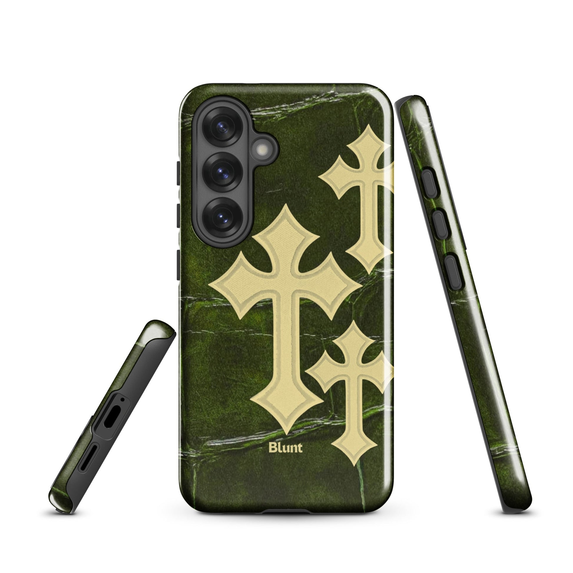 Olive Crossroads Samsung Case - Blunt Cases
